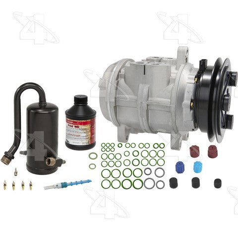 Four Seasons A/C Compressor Kit P/N:3380NK Fits: Ford Bronco 86-83, Ford F-100 1983, Ford F-150 87-83, Ford F-200 1986, Ford F-250 87-83, Ford F-350 87-83 - Image 1