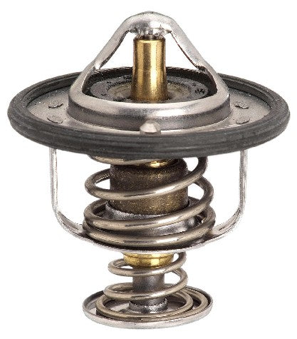 Gates Engine Coolant Thermostat P/N:33987 Fits: Dodge Colt 1994, Eagle 2000 Gtx 1993, Eagle Summit 95-93, Mitsubishi Eclipse 1995, Mitsubishi Expo 95-93, Mitsubishi Expo Lrv 94-93, Mitsubishi Galant 95-93, Mitsubishi Mirage 95-93, Plymouth Colt 94-93 - Image 1