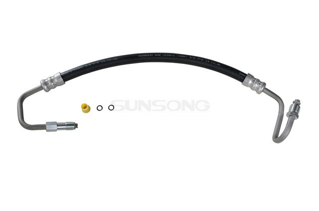 Sunsong Power Steering Pressure Line Hose Assembly P/N:3401027 Fits: Jeep Cherokee 90-87, Jeep Comanche 90-87, Jeep Wagoneer 90-87 - Image 1