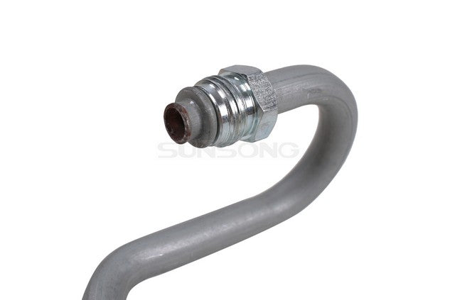 Sunsong Power Steering Pressure Line Hose Assembly P/N:3401042 Fits: Chevrolet C1500, Chevrolet C1500 Suburban, Chevrolet C2500, Chevrolet C2500 Suburban, Chevrolet C35, Chevrolet C3500, Chevrolet K1500, Chevrolet K1500 Suburban, Chevrolet K2500 - Image 2