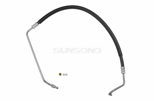 Sunsong Power Steering Pressure Line Hose Assembly P/N:3401049 Fits: Chevrolet Malibu 03-97, Oldsmobile Alero 04-03, Oldsmobile Cutlass 99-97, Pontiac Grand Am 05-99 - Image 1