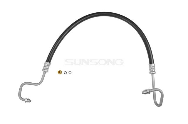 Sunsong Power Steering Pressure Line Hose Assembly P/N:3401054 Fits: Dodge Ram 1500 01-94, Dodge Ram 2500 01-94, Dodge Ram 3500 01-95, Dodge Ramcharger 1994 - Image 1