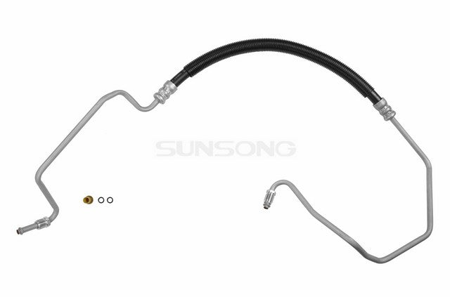 Sunsong Power Steering Pressure Line Hose Assembly P/N:3401057 Fits: Chevrolet Lumina 99-97, Chevrolet Monte Carlo 99-97, Oldsmobile Cutlass Supreme 1997 - Image 1