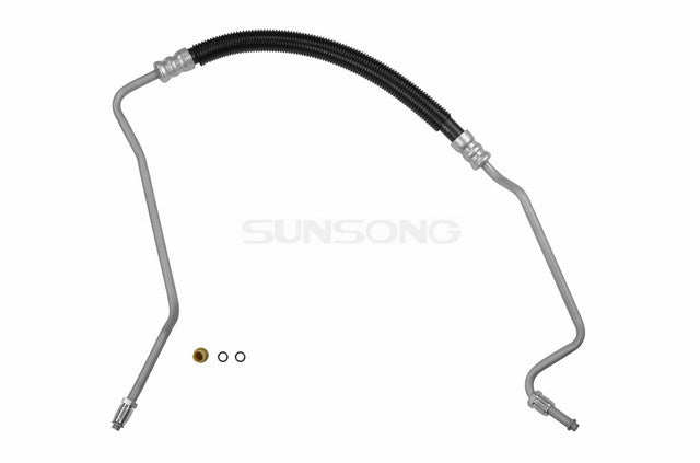 Sunsong Power Steering Pressure Line Hose Assembly P/N:3401065 Fits: Buick Regal 93-91, Chevrolet Lumina 94-91, Oldsmobile Cutlass 92-91, Oldsmobile Cutlass Supreme 93-91, Pontiac Grand Prix 93-91 - Image 1