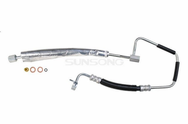 Sunsong Power Steering Pressure Line Hose Assembly P/N:3401073 Fits: Lexus Es300 96-94, Toyota Avalon 96-95, Toyota Camry 01-94 - Image 1