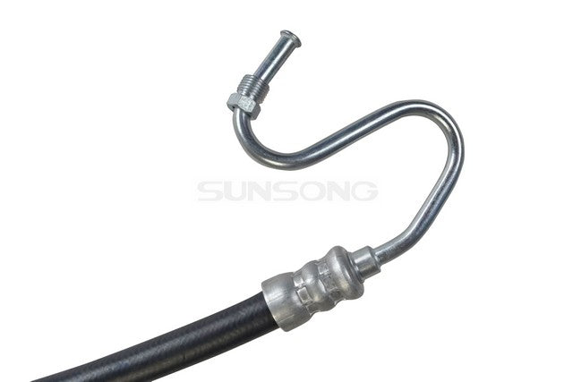 Sunsong Power Steering Pressure Line Hose Assembly P/N:3401099 Fits: Ford Bronco 96-93, Ford F-150 96-93, Ford F-250 97-93, Ford F-250 Hd 1997, Ford F-350 97-93, Ford P-350 1993 - Image 3