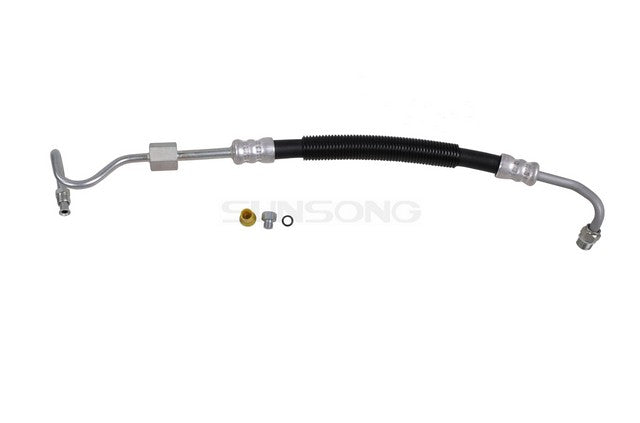 Sunsong Power Steering Pressure Line Hose Assembly P/N:3401104 Fits: Ford Bronco Ii 1990, Ford Explorer 94-91, Ford F-100 Ranger 97-96, Ford Ranger 97-90, Mazda B2300 97-94, Mazda B3000 97-94, Mazda B4000 97-94, Mazda Navajo 94-91 - Image 1