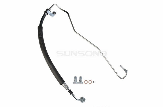Sunsong Power Steering Pressure Line Hose Assembly P/N:3401118 Fits: Hyundai Tiburon 08-03 - Image 1