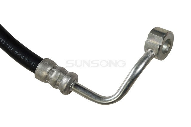 Sunsong Power Steering Pressure Line Hose Assembly P/N:3401124 Fits: Hyundai Santa Fe 06-01 - Image 2