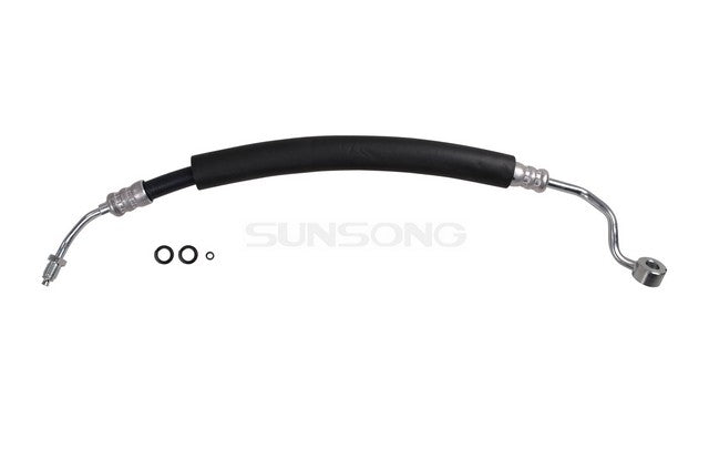 Sunsong Power Steering Pressure Line Hose Assembly P/N:3401125 Fits: Hyundai Sonata 93-90 - Image 1