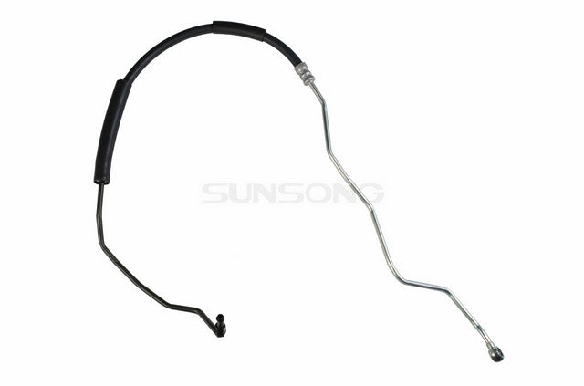 Sunsong Power Steering Pressure Line Hose Assembly P/N:3401133 Fits: Volkswagen Cabrio 99-96, Volkswagen Derby 03-95, Volkswagen Golf 98-93, Volkswagen Jetta 99-93 - Image 1