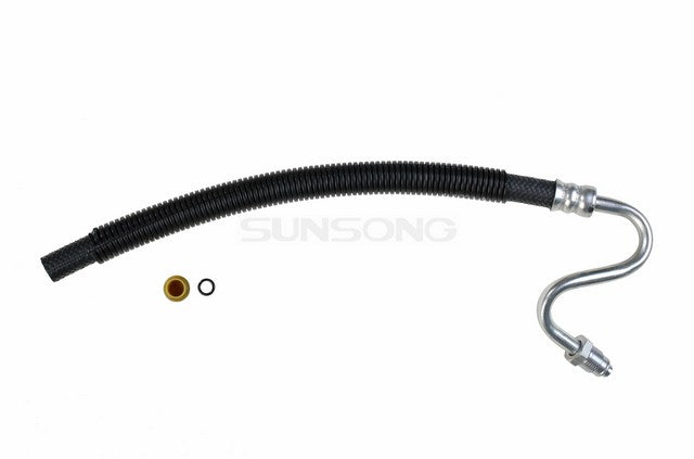 Sunsong Power Steering Return Line Hose Assembly P/N:3401141 Fits: Cadillac Escalade, Chevrolet C1500, Chevrolet C1500 Suburban, Chevrolet C2500, Chevrolet C2500 Suburban, Chevrolet C35, Chevrolet C3500, Chevrolet K1500, Chevrolet K1500 Suburban - Image 1