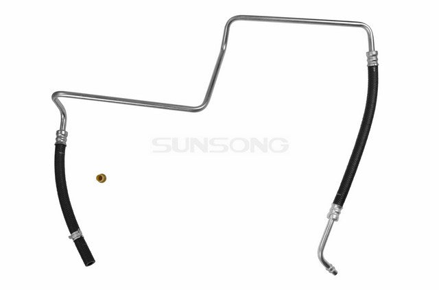 Sunsong Power Steering Return Line Hose Assembly P/N:3401143 Fits: Buick Rainier, Chevrolet Trailblazer, Chevrolet Trailblazer Ext, GMC Envoy, GMC Envoy Xl, GMC Envoy Xuv, Isuzu Ascender, Oldsmobile Bravada, Saab 9-7x - Image 1