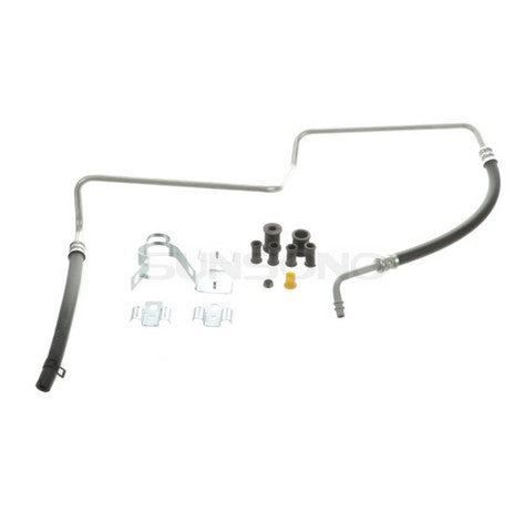 Sunsong Power Steering Return Line Hose Assembly P/N:3401143B Fits: Buick Rainier, Chevrolet Trailblazer, Chevrolet Trailblazer Ext, GMC Envoy, GMC Envoy Xl, GMC Envoy Xuv, Isuzu Ascender, Oldsmobile Bravada, Saab 9-7x - Image 1