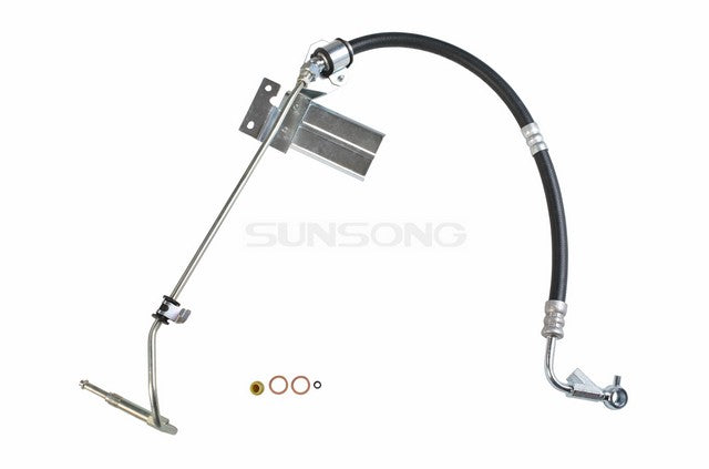 Sunsong Power Steering Pressure Line Hose Assembly P/N:3401159 Fits: Nissan Frontier 18-05, Nissan Pathfinder 12-05, Nissan Xterra 15-05 - Image 1