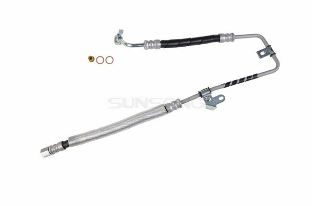 Sunsong Power Steering Pressure Line Hose Assembly P/N:3401162 Fits: Lexus Es300 01-97, Toyota Camry 01-97, Toyota Solara 03-99 - Image 1