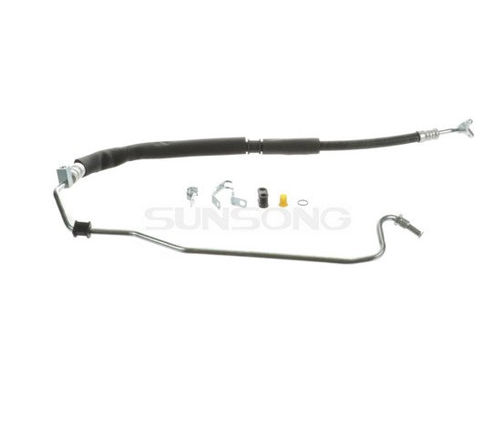 Sunsong Power Steering Pressure Line Hose Assembly P/N:3401166B Fits: Acura Tsx 08-04, Honda Accord 07-03 - Image 1