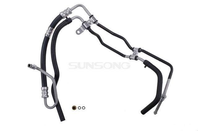 Sunsong Power Steering Hose Assembly P/N:3401170 Fits: Scion Xa 06-04, Scion Xb 06-04, Toyota Echo 05-00 - Image 1