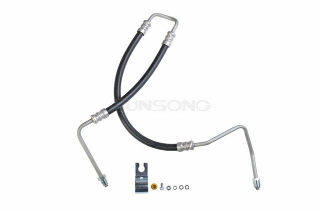 Sunsong Power Steering Pressure Line Hose Assembly P/N:3401179 Fits: Jeep Commander 10-06, Jeep Grand Cherokee 10-05 - Image 1