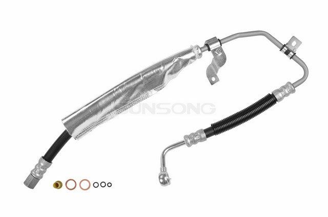 Sunsong Power Steering Pressure Line Hose Assembly P/N:3401185 Fits: Lexus Es300 03-02, Lexus Es330 06-04, Toyota Camry 06-01, Toyota Solara 06-04, Toyota Solara 2008 - Image 1