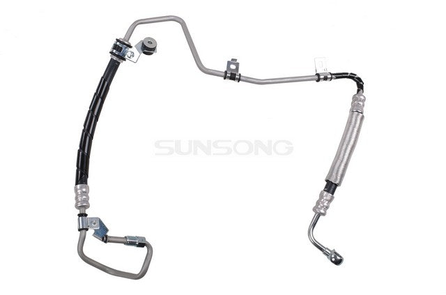Sunsong Power Steering Pressure Line Hose Assembly P/N:3401197 Fits: Lexus Rx330 06-04, Toyota Highlander 07-04 - Image 1
