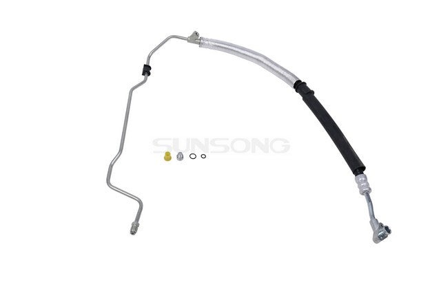 Sunsong Power Steering Pressure Line Hose Assembly P/N:3401202 Fits: Honda Accord 07-03 - Image 1