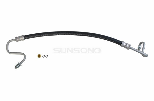 Sunsong Power Steering Pressure Line Hose Assembly P/N:3401259 Fits: Chevrolet C1500 95-88, Chevrolet C2500 95-88, Chevrolet K1500 95-88, Chevrolet K2500 95-88, GMC C1500 95-88, GMC C2500 95-88, GMC K1500 95-88, GMC K2500 95-88 - Image 1