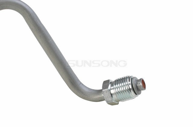 Sunsong Power Steering Pressure Line Hose Assembly P/N:3401263 Fits: Dodge D100 89-84, Dodge D150 90-82, Dodge D250 93-82, Dodge D350 93-82, Dodge Ramcharger 90-82, Dodge W100 89-86, Dodge W150 90-82, Dodge W250 90-82, Dodge W350 90-82 - Image 2