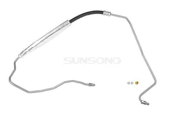 Sunsong Power Steering Pressure Line Hose Assembly P/N:3401265 Fits: Buick Century 05-99, Chevrolet Impala 05-00, Chevrolet Monte Carlo 05-00, Pontiac Grand Prix 03-99 - Image 1