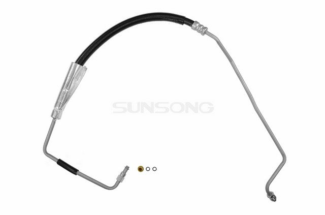 Sunsong Power Steering Pressure Line Hose Assembly P/N:3401266 Fits: Buick Regal 02-97, Oldsmobile Intrigue 99-98, Pontiac Grand Prix 03-97 - Image 1