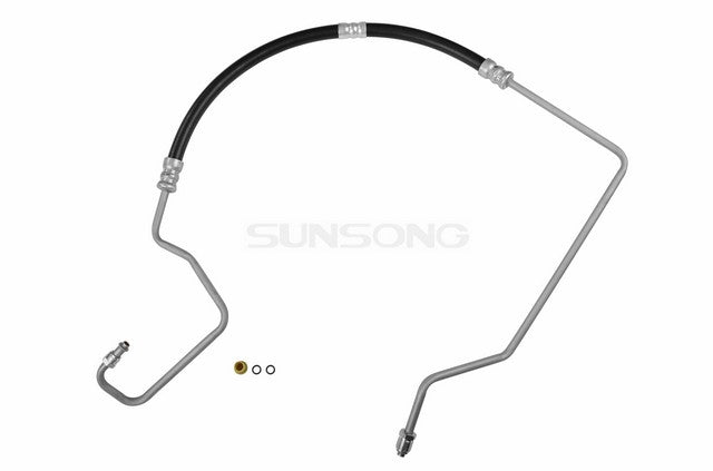 Sunsong Power Steering Pressure Line Hose Assembly P/N:3401277 Fits: Chrysler Neon 02-00, Dodge Neon 05-00, Dodge Sx 2.0 05-03, Plymouth Neon 01-00 - Image 1