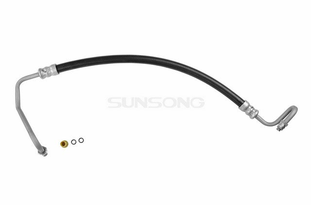 Sunsong Power Steering Pressure Line Hose Assembly P/N:3401282 Fits: Dodge Dakota 99-92, Dodge Durango 1999 - Image 1
