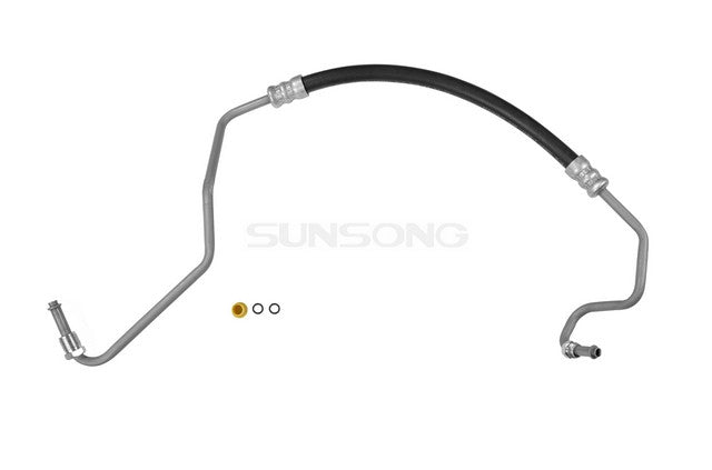 Sunsong Power Steering Pressure Line Hose Assembly P/N:3401284 Fits: Chevrolet Blazer, Chevrolet C1500, Chevrolet C1500 Suburban, Chevrolet C2500, Chevrolet C2500 Suburban, Chevrolet C35, Chevrolet C3500, Chevrolet K1500, Chevrolet K1500 Suburban - Image 1