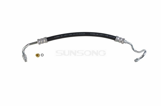 Sunsong Power Steering Pressure Line Hose Assembly P/N:3401297 Fits: Ford Bronco Ii 89-84, Ford Ranger 89-84 - Image 1