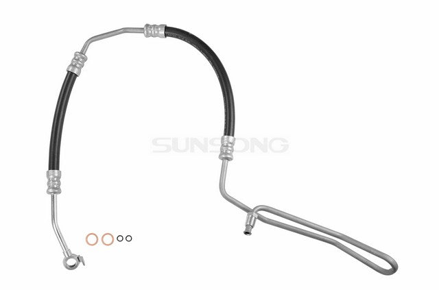 Sunsong Power Steering Pressure Line Hose Assembly P/N:3401302 Fits: Toyota Pickup 95-89 - Image 1