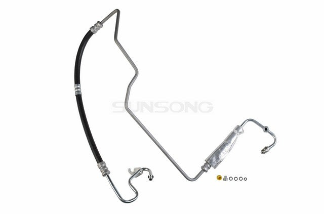 Sunsong Power Steering Pressure Line Hose Assembly P/N:3401303 Fits: Ford Focus 04-03 - Image 1