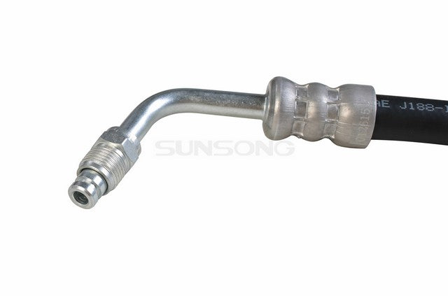 Sunsong Power Steering Pressure Line Hose Assembly P/N:3401304 Fits: Ford Cougar, Ford Fairmont, Ford Granada, Ford Ltd, Ford Mustang, Ford Thunderbird, Lincoln Continental, Lincoln Mark Vii, Mercury Capri, Mercury Cougar, Mercury Marquis, Mercury Zephyr - Image 3