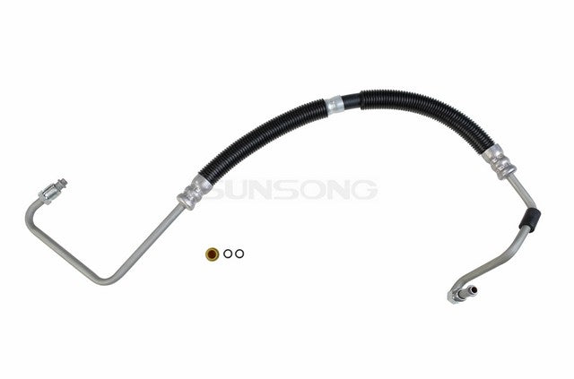 Sunsong Power Steering Pressure Line Hose Assembly P/N:3401314 Fits: Chevrolet Astro 05-00, GMC Safari 05-00 - Image 1