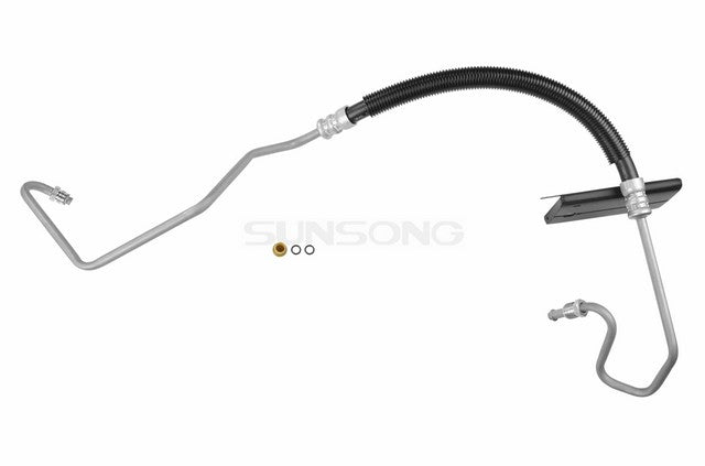 Sunsong Power Steering Pressure Line Hose Assembly P/N:3401327 Fits: Chevrolet Blazer, Chevrolet C1500, Chevrolet C1500 Suburban, Chevrolet C2500, Chevrolet C2500 Suburban, Chevrolet C35, Chevrolet C3500, Chevrolet C3500hd, Chevrolet K1500 - Image 1