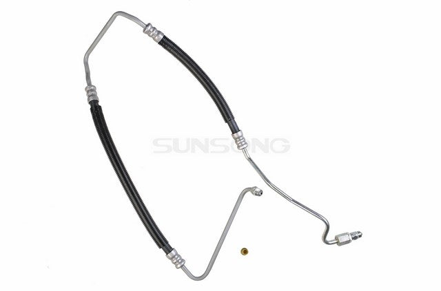 Sunsong Power Steering Pressure Line Hose Assembly P/N:3401331 Fits: Chevrolet Kingswood 1972, Chevrolet Townsman 1972, Ford Cougar 95-94, Ford Thunderbird 97-94, Lincoln Mark Viii 98-93, Mercury Cougar 97-94 - Image 1