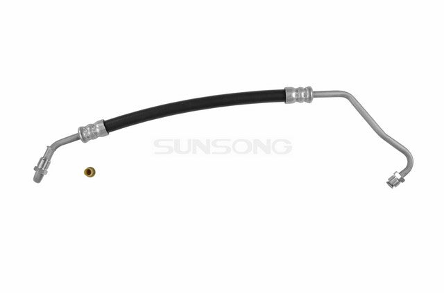 Sunsong Power Steering Pressure Line Hose Assembly P/N:3401347 Fits: Chevrolet C10, Chevrolet C10 Suburban, Chevrolet C20, Chevrolet C20 Suburban, Chevrolet C30, Chevrolet K10, Chevrolet K10 Suburban, Chevrolet K20, Chevrolet K20 Suburban, Chevrolet K30 - Image 1
