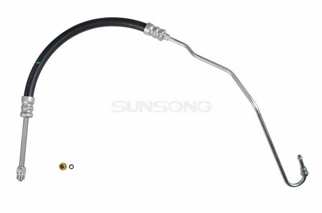 Sunsong Power Steering Pressure Line Hose Assembly P/N:3401360 Fits: Ford E-150, Ford E-150 Club Wagon, Ford E-150 Econoline, Ford E-150 Econoline Club Wagon, Ford E-250, Ford E-250 Econoline, Ford Econoline - Image 1