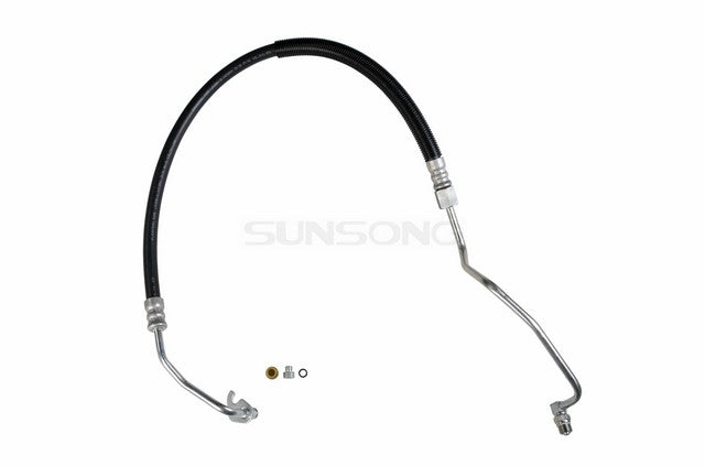 Sunsong Power Steering Pressure Line Hose Assembly P/N:3401364 Fits: Ford F-150 08-04, Ford F-350 08-04, Ford F-350 Super Duty 08-04, Ford Lobo 08-05, Lincoln Mark Lt 08-06 - Image 1