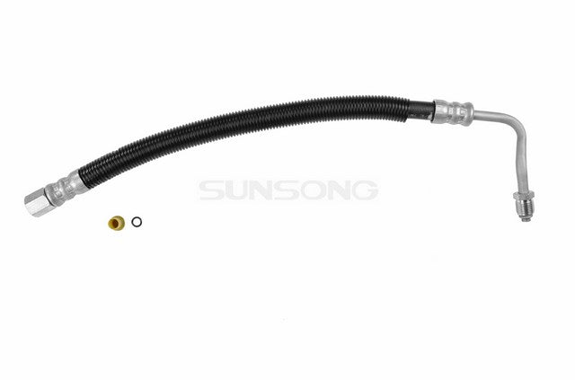 Sunsong Power Steering Pressure Line Hose Assembly P/N:3401378 Fits: Buick Skylark 97-95, Oldsmobile Achieva 97-95, Pontiac Grand Am 98-95 - Image 1