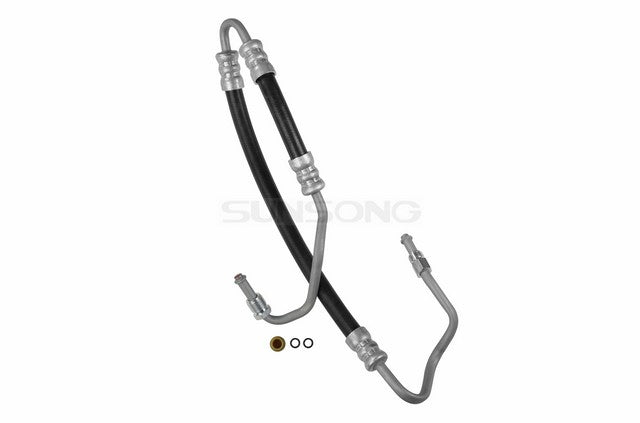 Sunsong Power Steering Pressure Line Hose Assembly P/N:3401382 Fits: Jeep Grand Cherokee 00-99 - Image 1