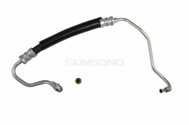 Sunsong Power Steering Pressure Line Hose Assembly P/N:3401383 Fits: Ford Crown Victoria 96-93, Ford Grand Marquis 96-93, Lincoln Town Car 96-93, Mercury Grand Marquis 96-93 - Image 1