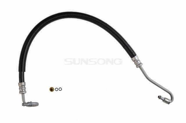 Sunsong Power Steering Pressure Line Hose Assembly P/N:3401388 Fits: Dodge Dakota 03-00, Dodge Durango 03-00 - Image 1