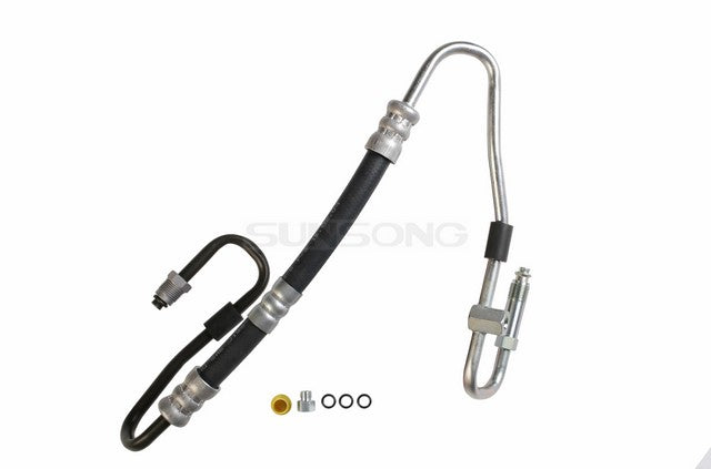 Sunsong Power Steering Pressure Line Hose Assembly P/N:3401403 Fits: Dodge Ram 1500 2003, Dodge Ram 2500 06-03, Dodge Ram 3500 06-03 - Image 1