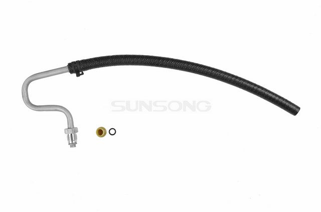 Sunsong Power Steering Return Line Hose Assembly P/N:3401405 Fits: Chevrolet Blazer, Chevrolet C1500, Chevrolet C1500 Suburban, Chevrolet C2500, Chevrolet C2500 Suburban, Chevrolet C35, Chevrolet C3500, Chevrolet C3500hd, Chevrolet K1500 - Image 1