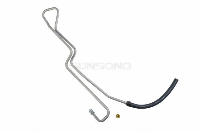 Sunsong Power Steering Return Line Hose Assembly P/N:3401415 Fits: Ford F-150 96-88, Ford F-250 96-88, Ford F-350 96-88 - Image 1